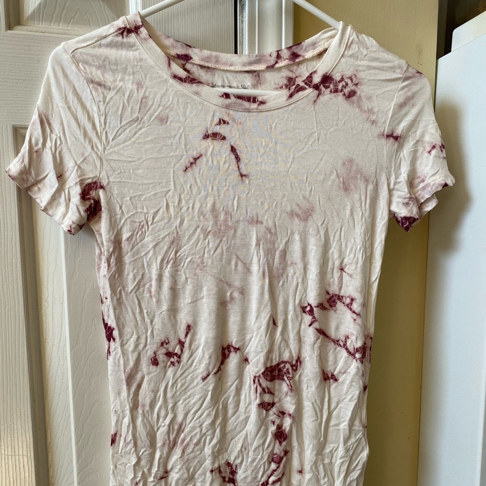 Mud tie dye shirt